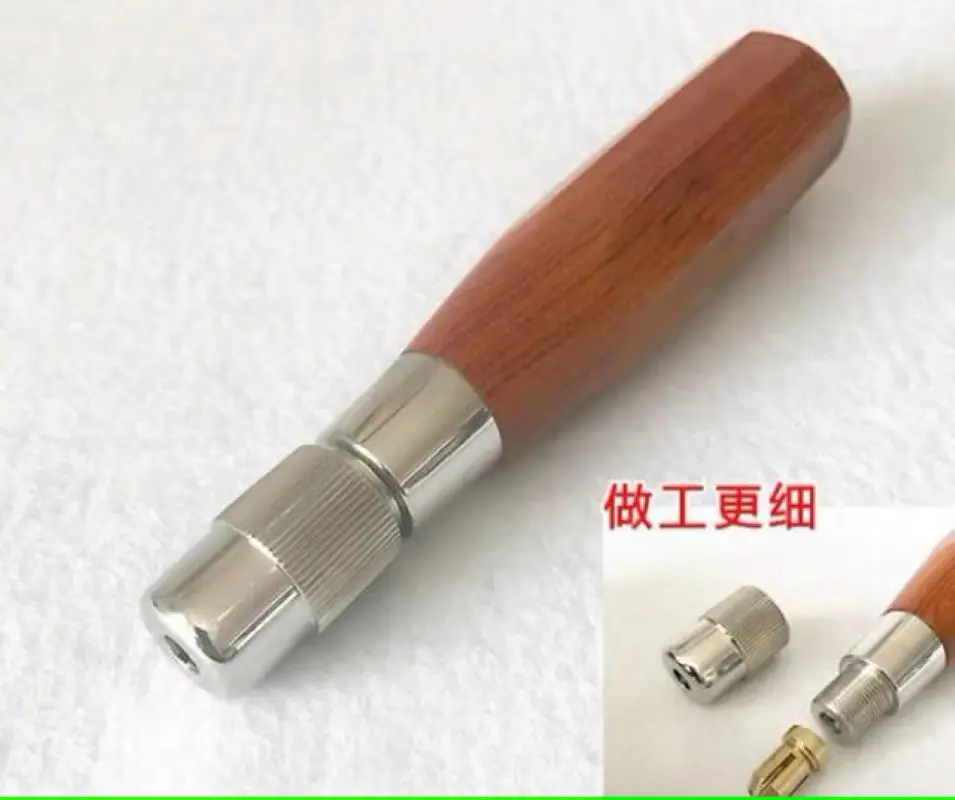 Piano string machine adjusting tool handle