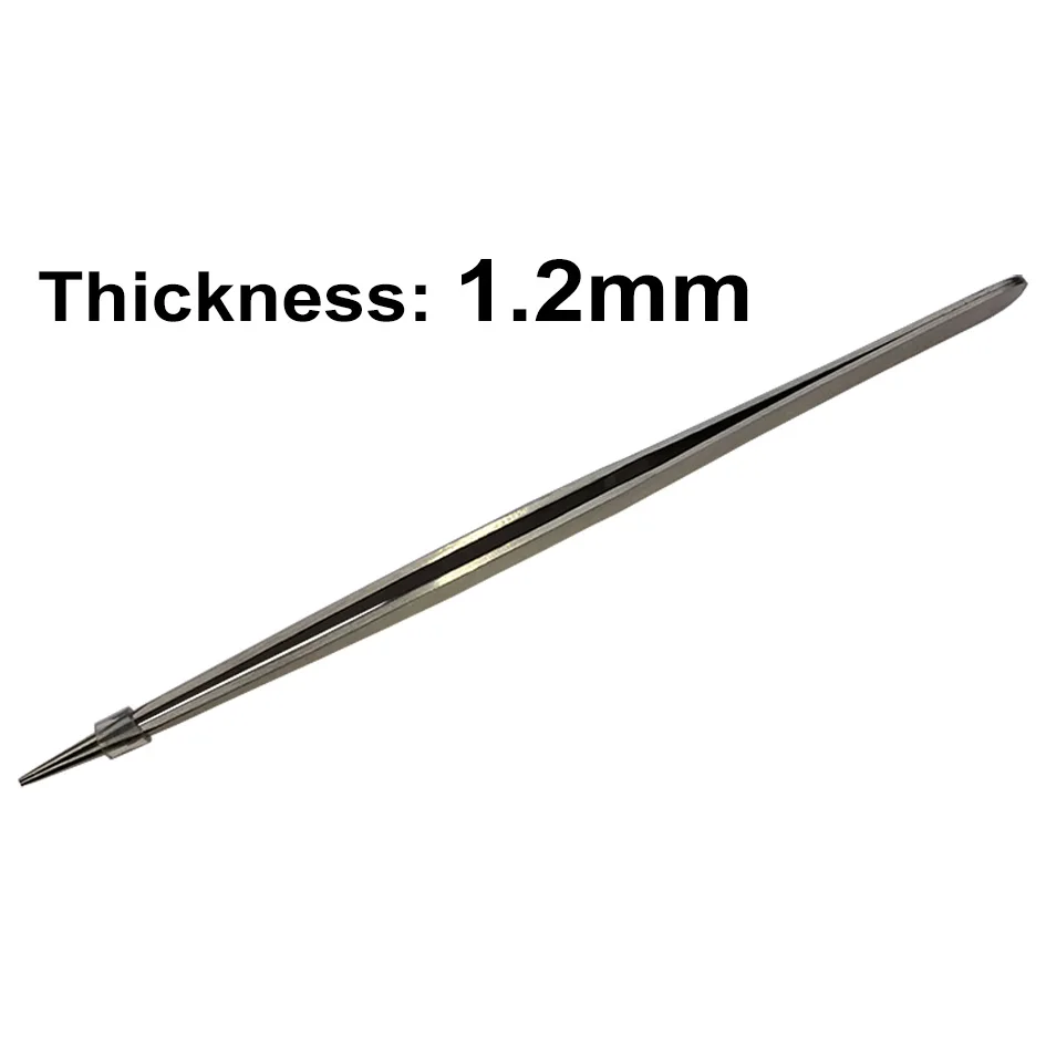 High Quality 140mm Stainless Steel TS11 Tweezers Nipper TS-11 1.2mm / 1.5mm for Phone Repairment DIY Repair Tools 100pcs/lot