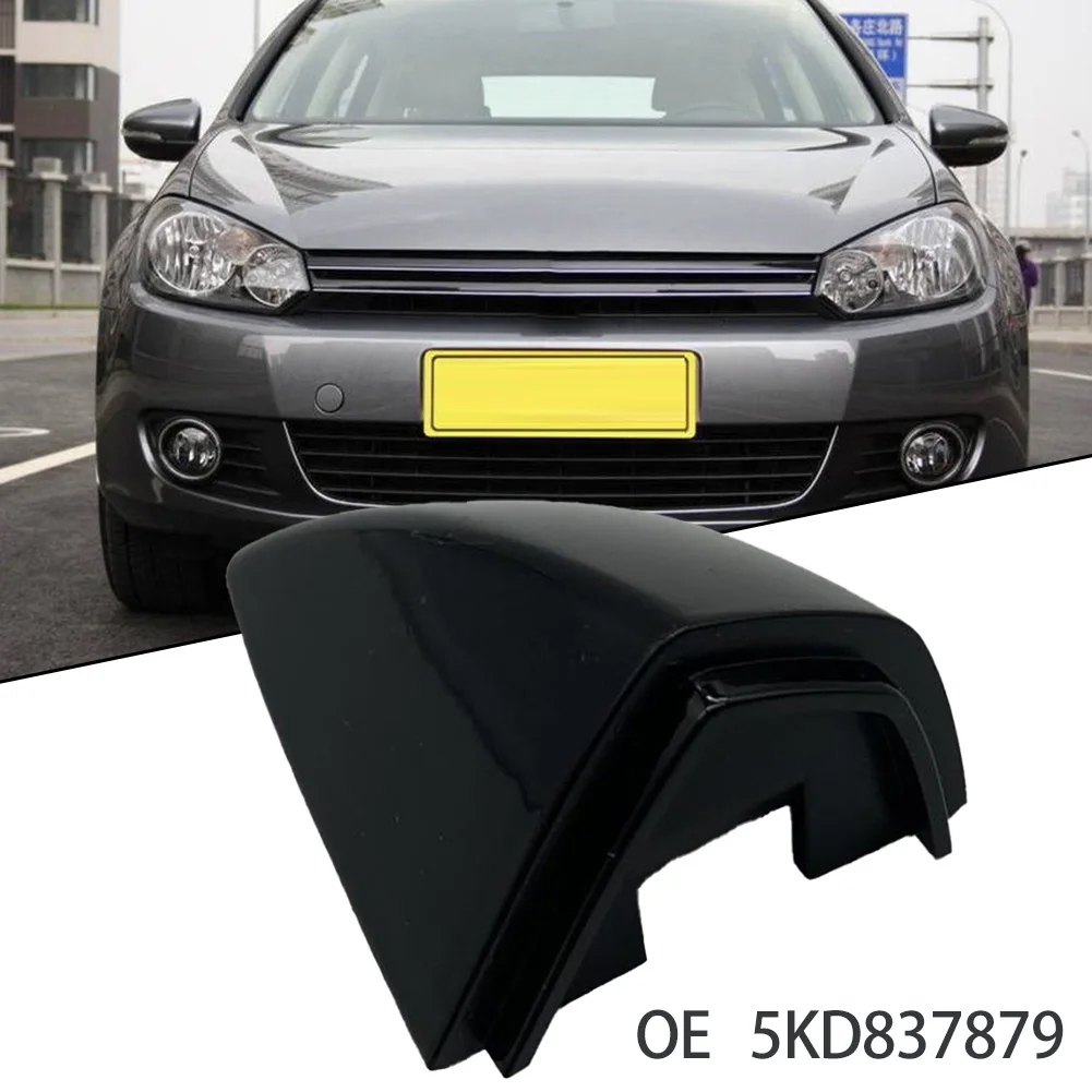 High Quality Door Handle Cover Car Parts 1pcs 1x 5KD837879 Accessories Black Easy To Install For Golf 2009-2013