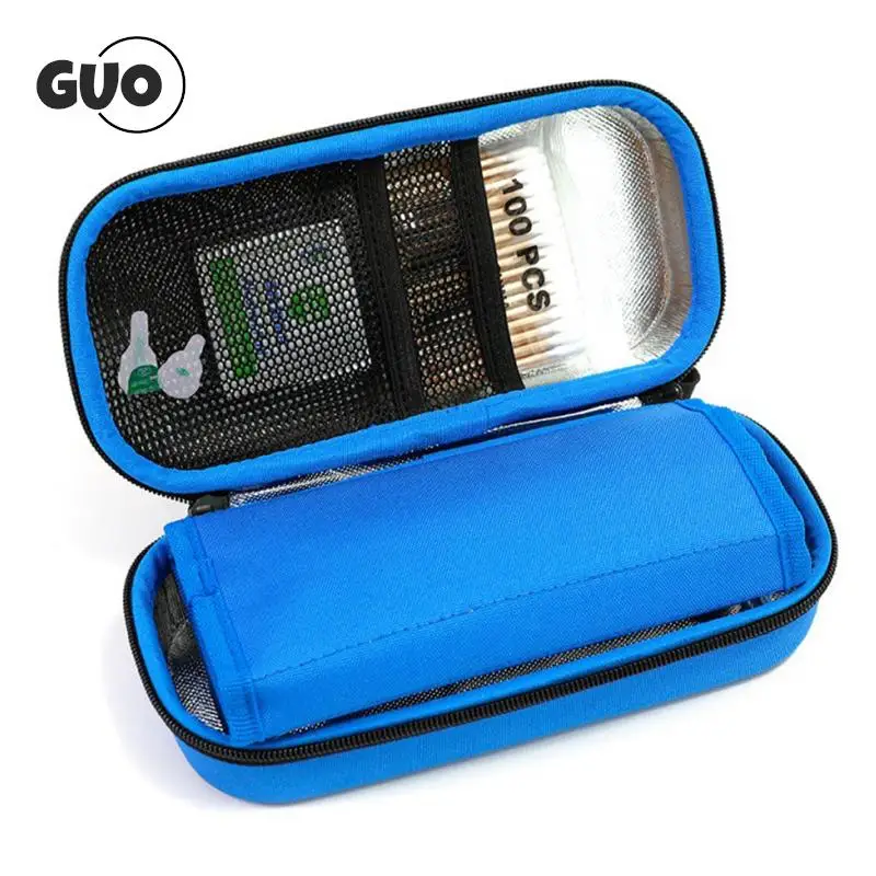 Aluminum Foil Ice Pill Box Insulin Pen Medical Cooler Bag Drugs Diabetic Insulin Travel Case Cooling Storage Protector First Aid