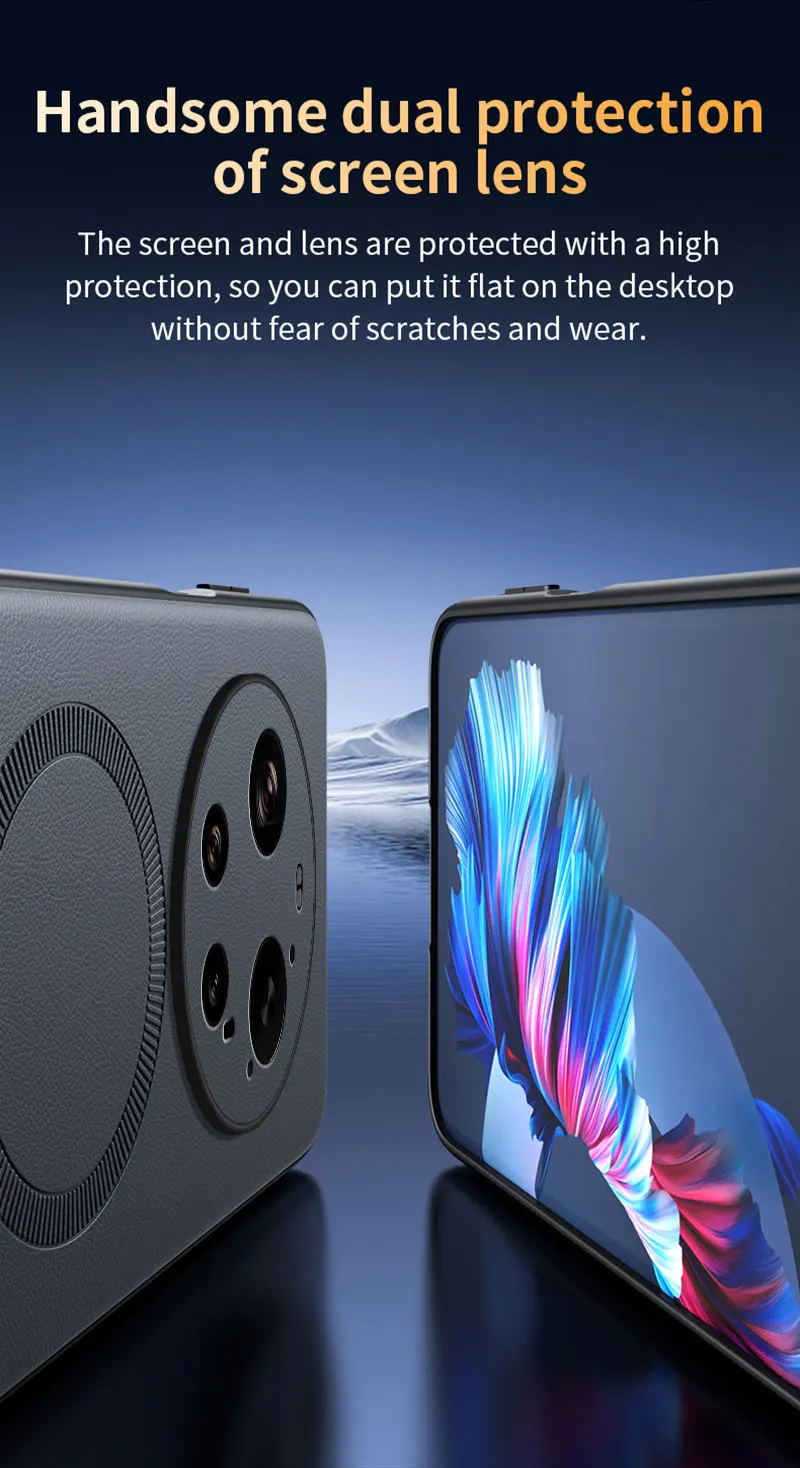 Für Xiaomi 17 Ultra Hülle Magnetische Leder-Schutzhülle Für Xiaomi 17 Ultra Anti-Fingerabdruck Rutschfest PC+TPU – Detail 16