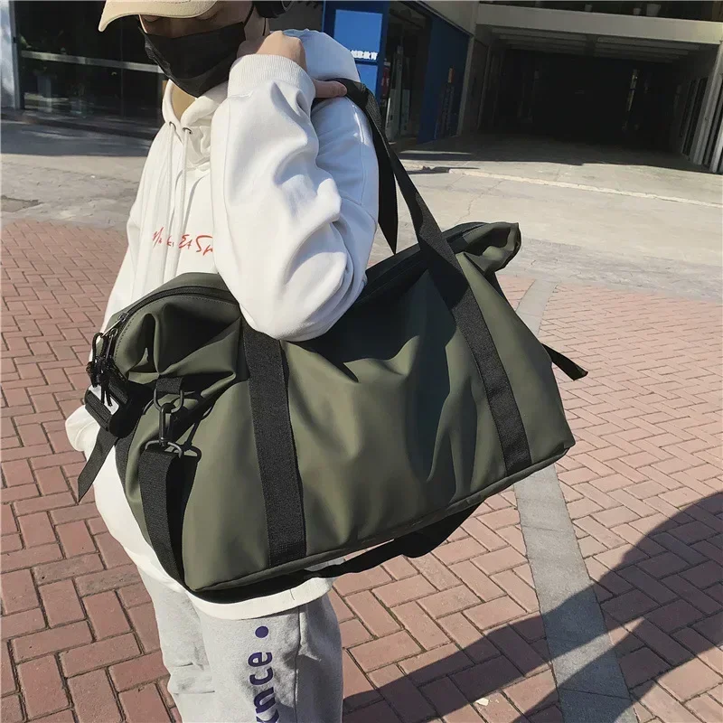 

Large Bag Shoulder Sport Women Men Handbags On Outdoor Gym Carry Bags Weekend Waterproof Luggage Capacity Tote