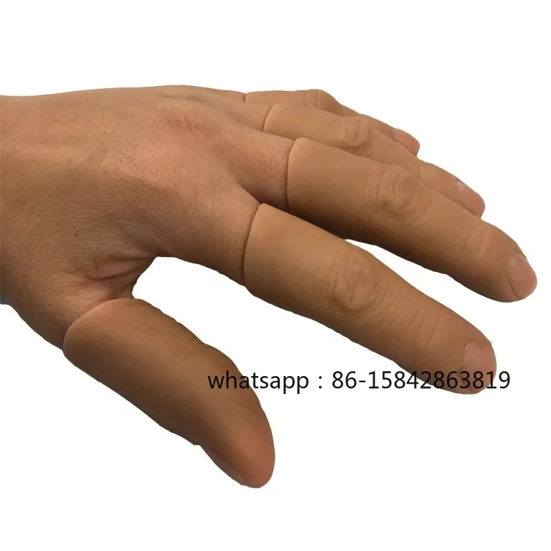 New Prosthetic Finger Silicone Fingers Artificial Limbs