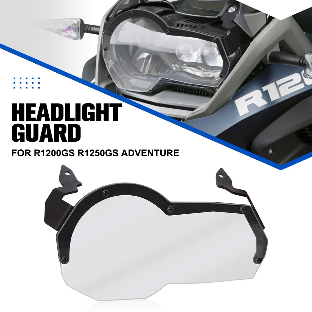 

FOR R1250GS Adventure LC/R 1250 GS Adventure Motorcycle Acrylic Headlight Protector Light Cover Protective Guard R1250GS Trophy