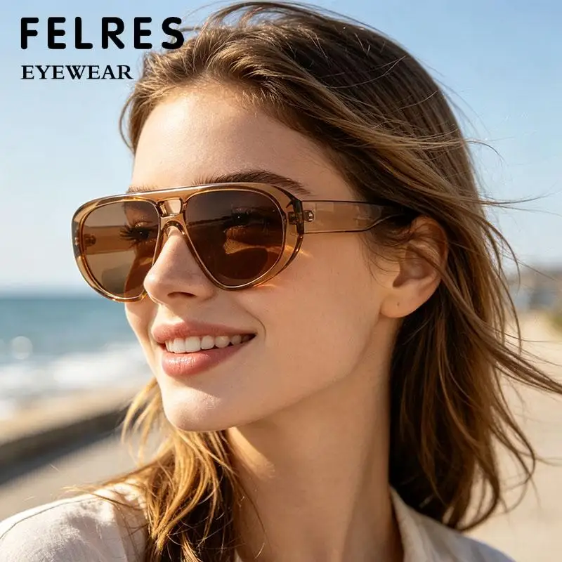 Designer Pilot Bifocal Reading Glasses Men Women Popular Fishing Driving Near Far Dual Vision Shade Presbyopic Eyewear Readers
