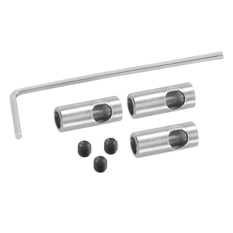 YSUN-3 Stuks Motor As 3.17Mm Tot 5Mm Veranderen Over As Adapter Mouw Voor RC Model Auto boot Vliegtuig 3650 550 540 Motor