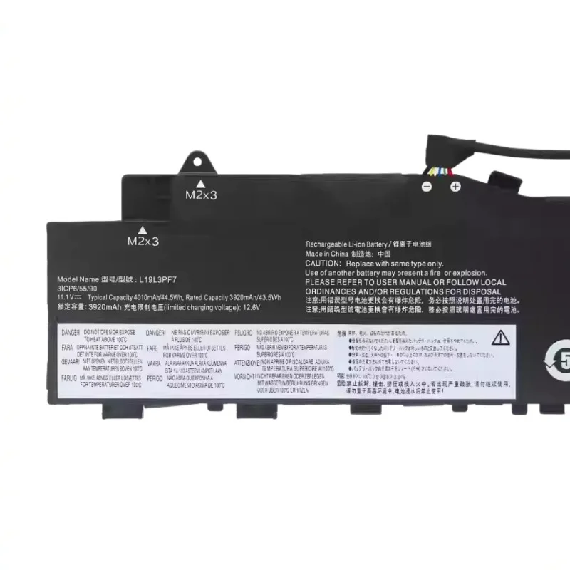 High quality 4010mAh Compatible with Lenovo XiaoXin-14IIL Air 14 2020 2021 2022 L19C3PF3 Laptop Battery