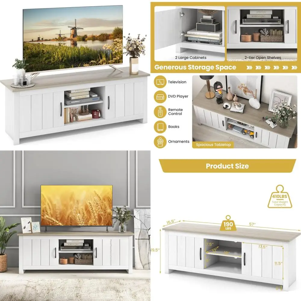 65 Tv Media Console… - image