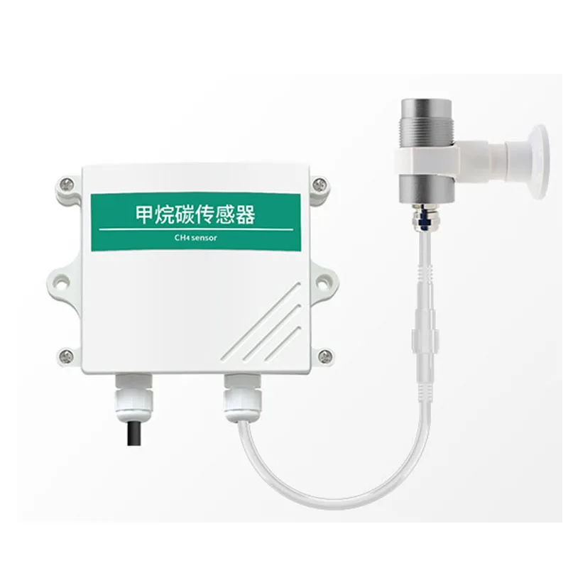 3-in -1 temperature and humidity Methane CH4 concentration sensor industrial grade gas transmitter RS485 detector 4-20mA