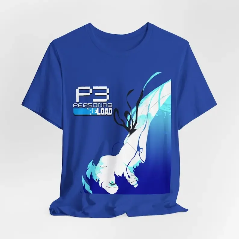 Persona 3 Reload TShirt! Vintage Unisex clothing