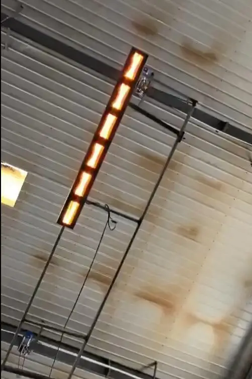 Noise-free far-infrared radiation, suitable for offices, yoga studios, health clinics