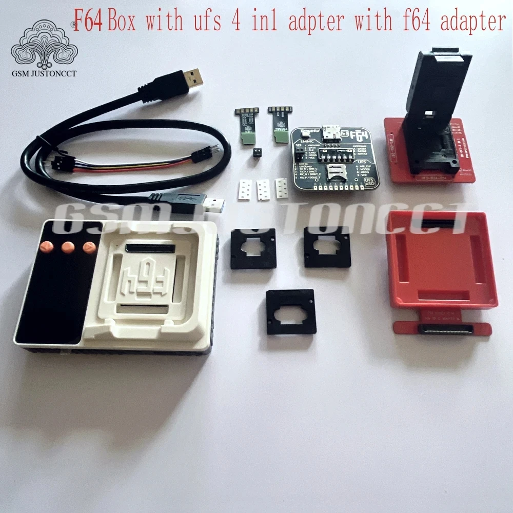 

Новый ящик F64 lite 2025 года с icfriend ufs 4 в 1 с адаптером f64, полный комплект