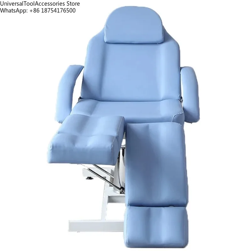 Blue Color Pedicure Chair with Motor Massage for Spa Salon Foot Spa Salon Pedicure Chairs Comfortable Salon Equipment