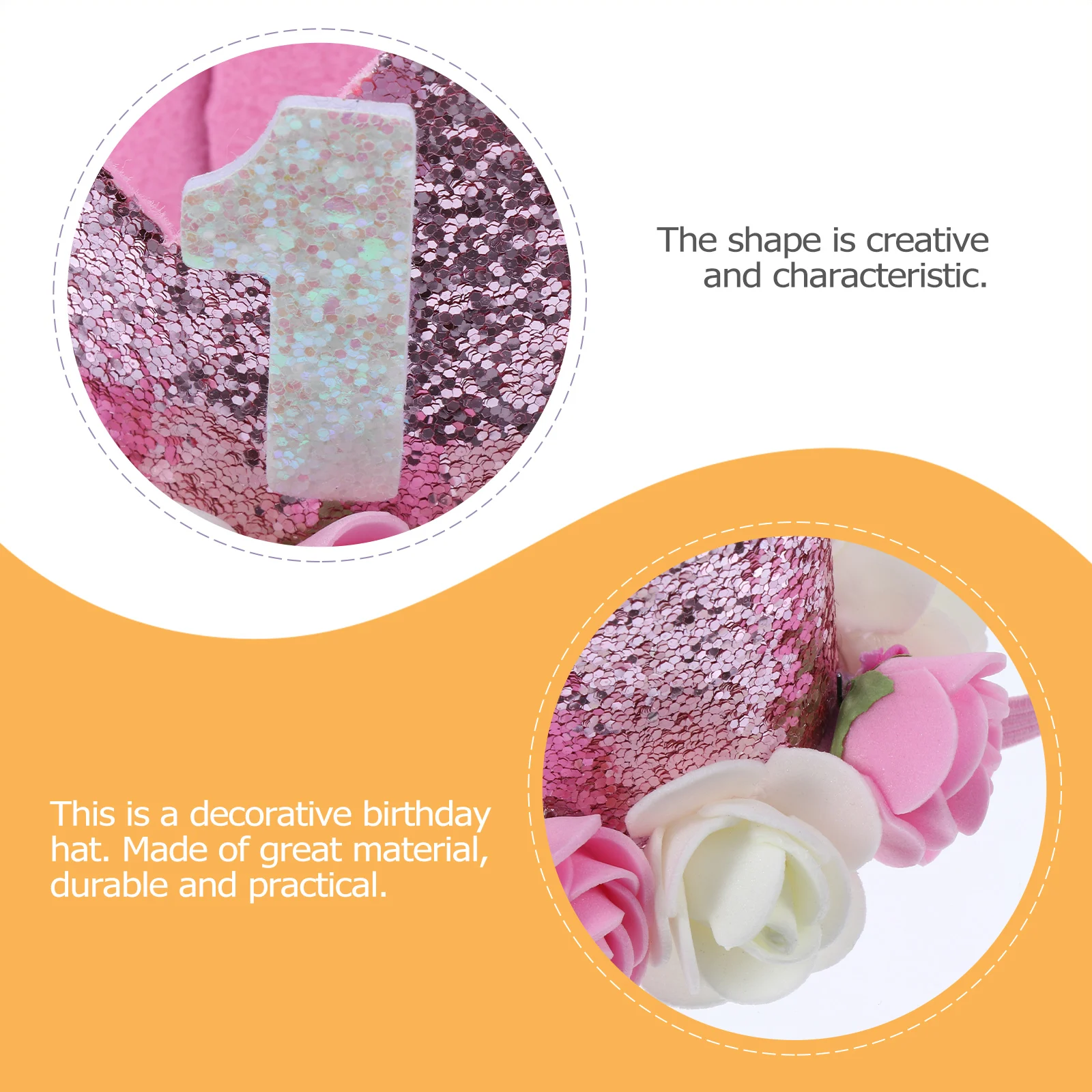 

Girls Birthday Crown Hats Flower Headb Numbers Party Supplies Princess Preschool Crafts Material Photo Prop Lovely