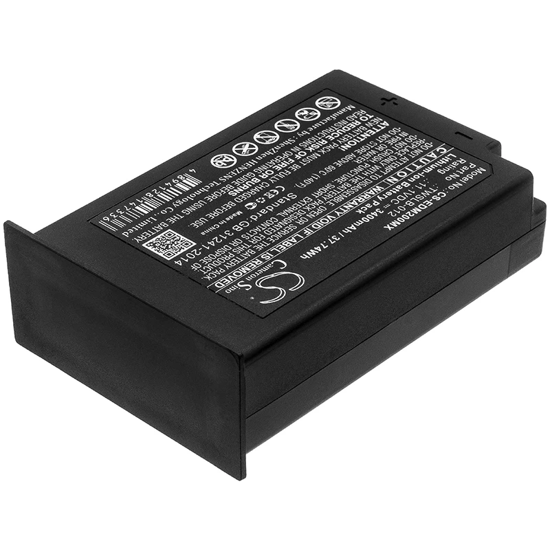 Li-ion Medical Battery for EDAN, 11.1V, 3400mAh , Compatible Models: IM12, IM20, iM20 Transport Patient Monitor
