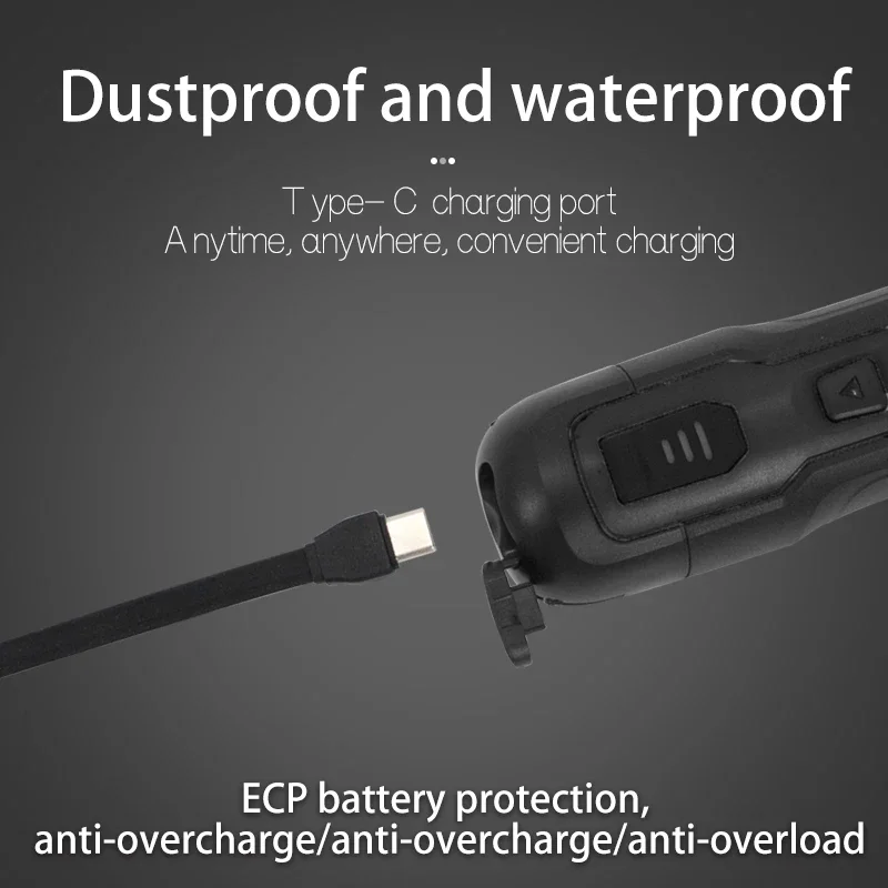 Jeu de tournevis électriques sans fil, source d'alimentation, batterie aste, 3.7V