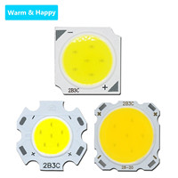 10pcs a lot 3W 5W 7W 10W LED COB Light Bulb On Board 250mA led diodes High Power LED Light Lamp SpotLight Downlight Lamps DIY