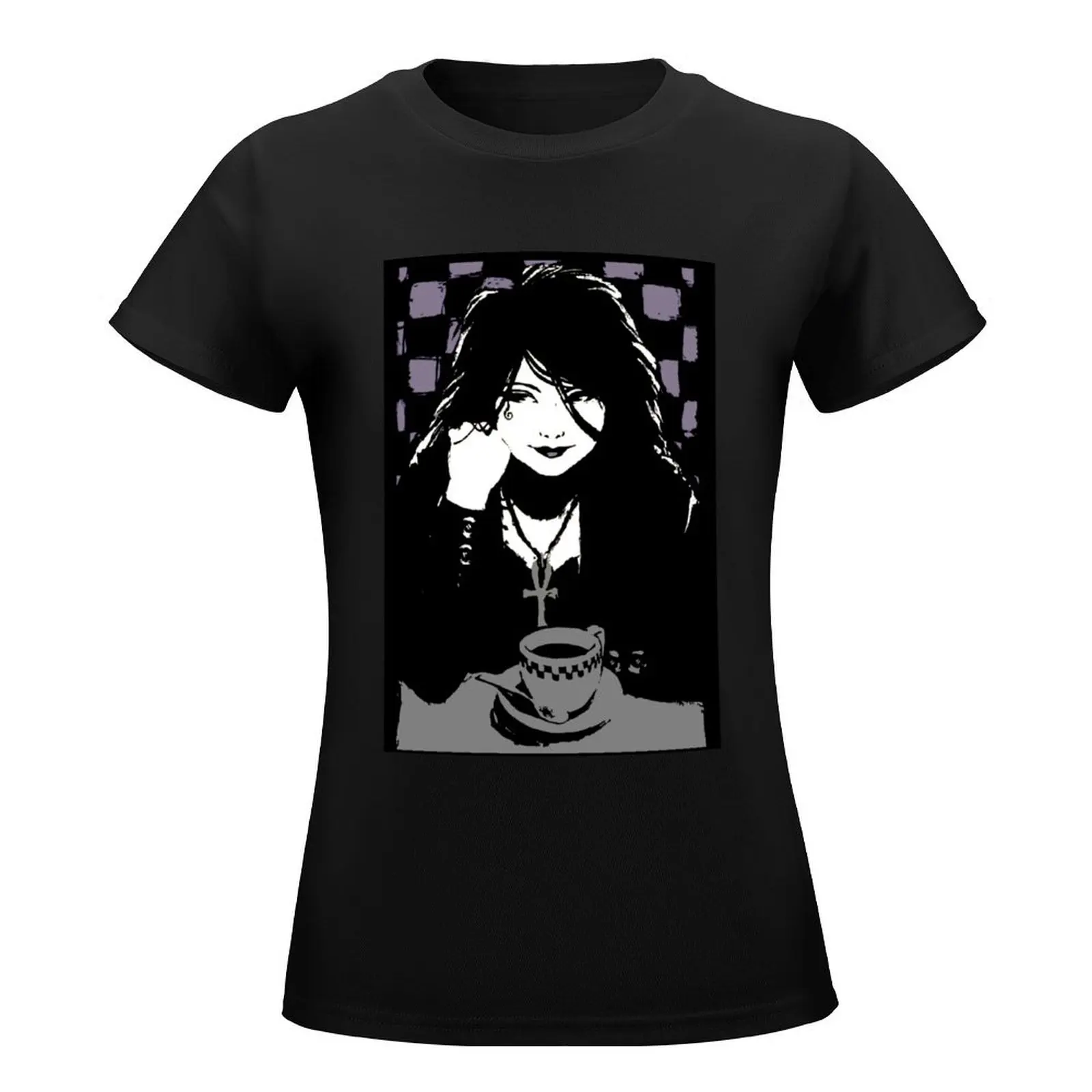 Death The Sandman เสื้อยืดสำหรับผู้หญิงเสื้อผ้าน่ารักๆเสื้อยืดออกกำลังกายสำหรับผู้หญิง