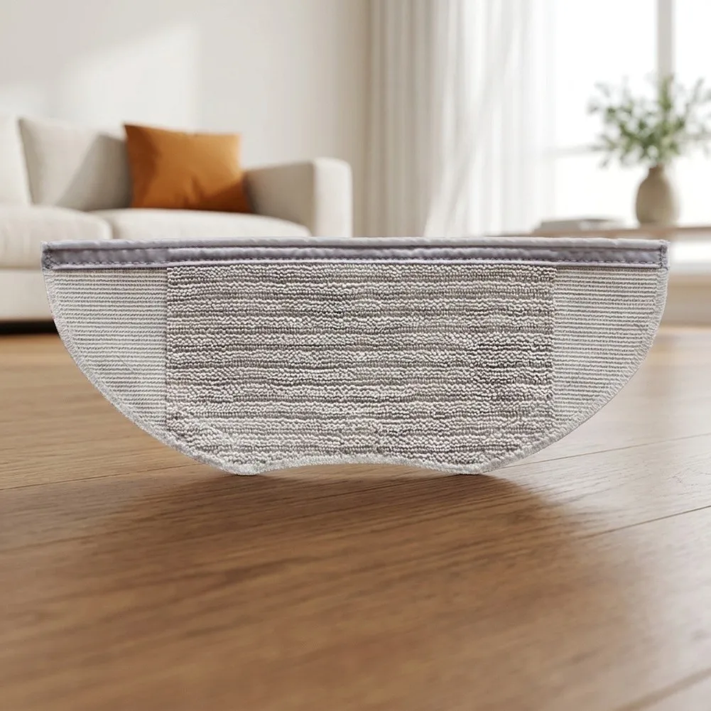Washable= Microfiber Mop Pads Compatible With Eufy=L70=Hybrid= Vacuum, Reusable Cleaning Cloths For Hard Floors, 6-10 Pack