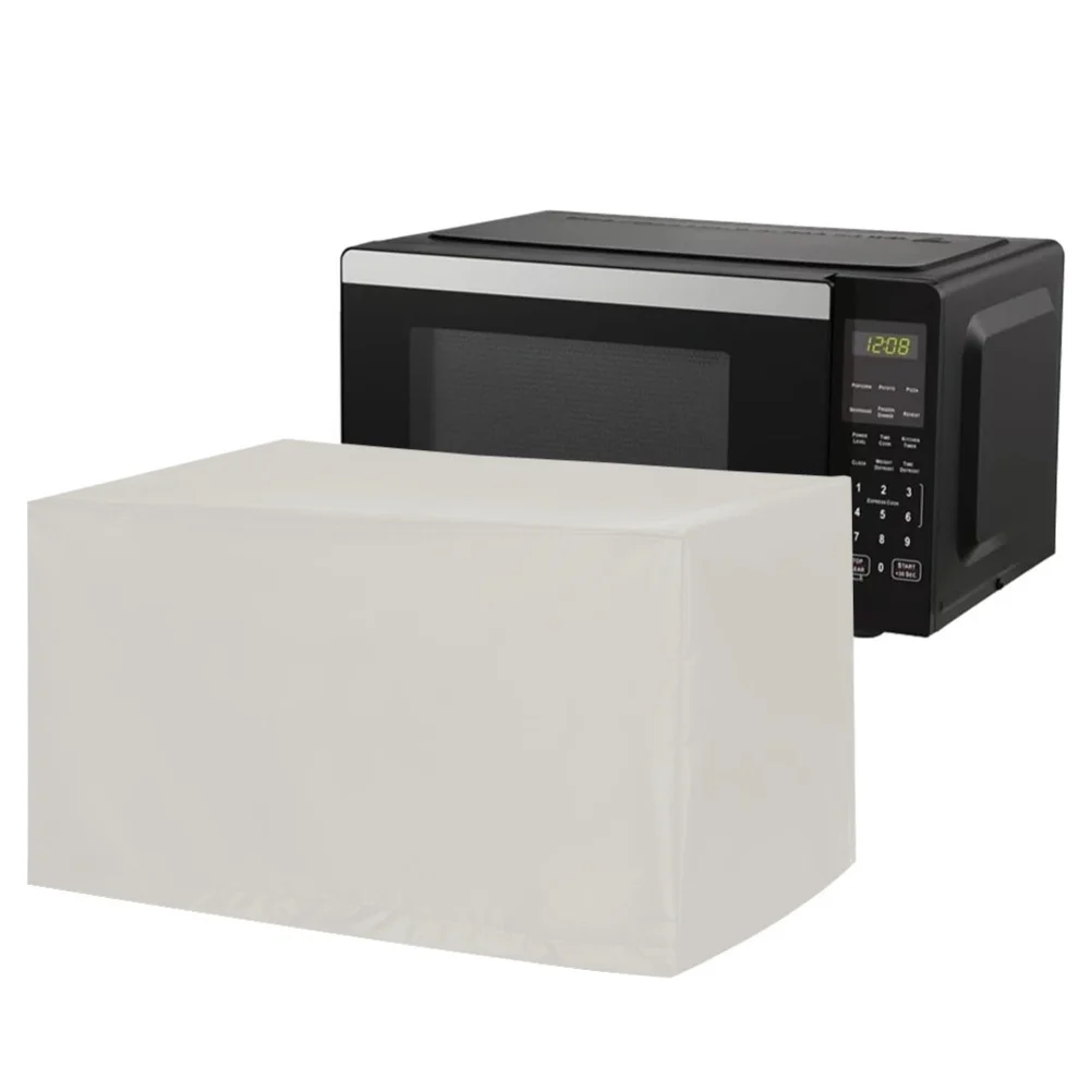 Microwave Oven Cover 600D Oxford Cloth Waterproof Dust For Proof Case For Kitchen Toaster Ice Maker Appliance Protection Storage