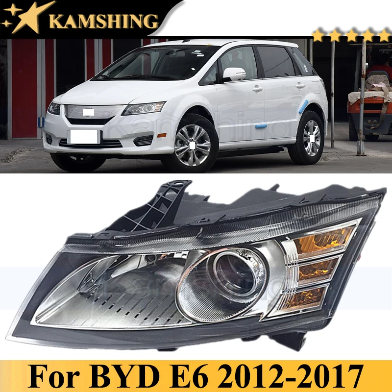 

Kamshing Headlight Headlamp For BYD E6 Front Bumper Head Light Head Lamp Front Turn Light