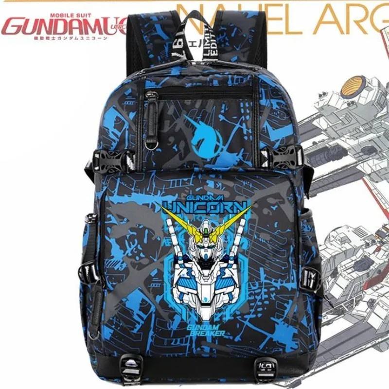 

Iron-blooded Orphans Mobile Suit Gundam School Bag Builder Resurgence Red Primary and Secondary School Students Shoulders