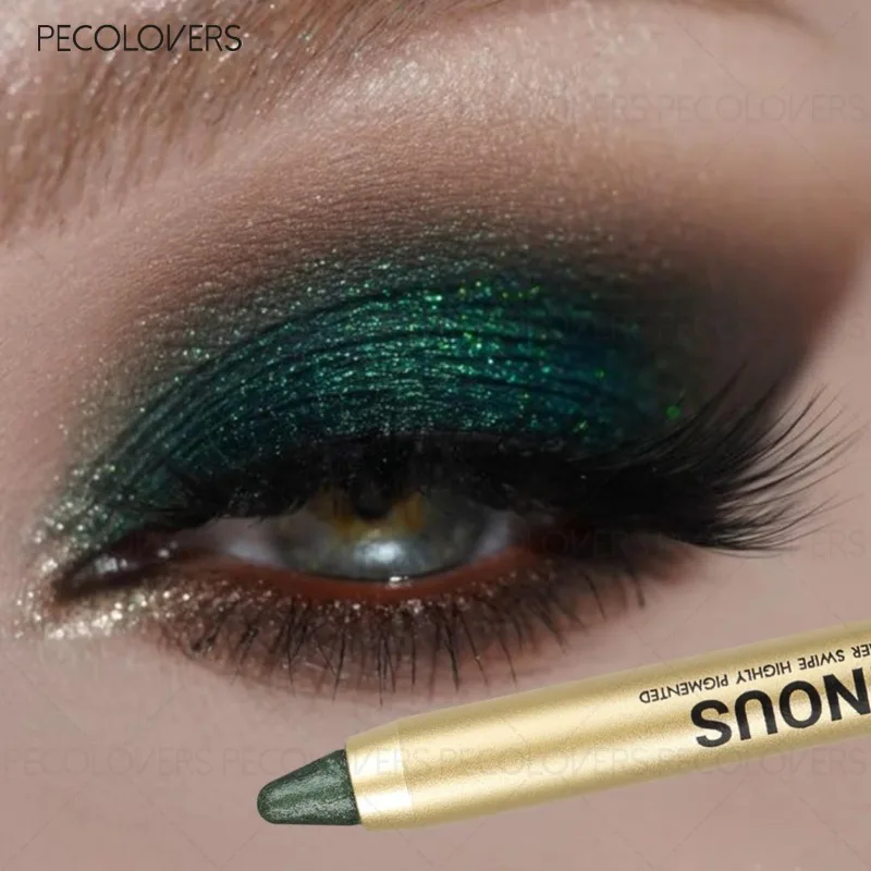 Doppelseitiger Lidschatten, Augen-Highlighter, Augen aufhellen, geeignet für verschiedene Make-up-Looks, wasserfest, Augenkosmetik