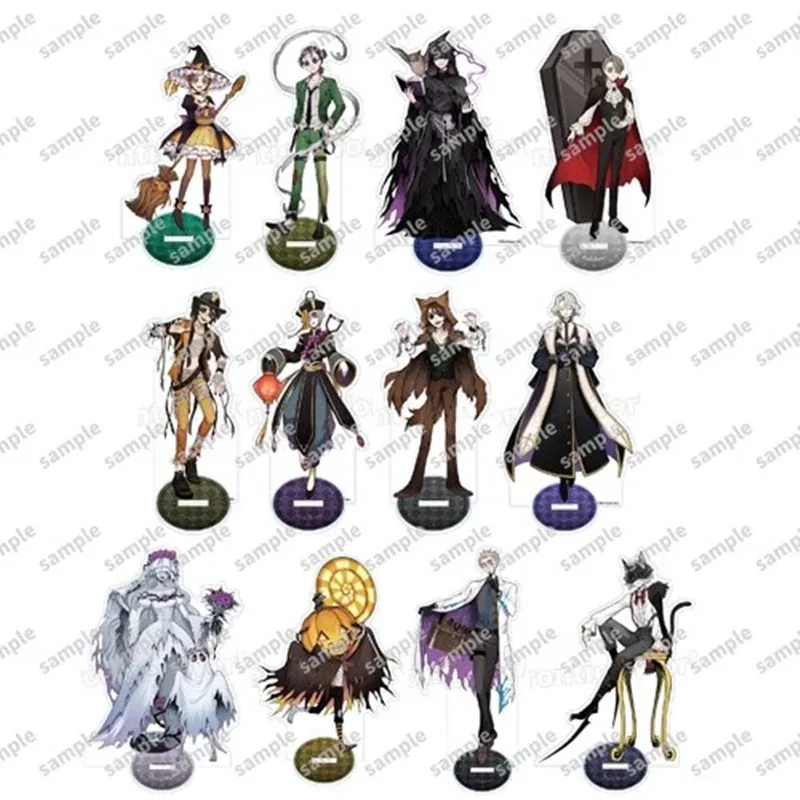 Game Identity V Acrylic Stand Doll Anime Embalmer Prospector Prisoner Figure Model Plate Cosplay Toy for Gift