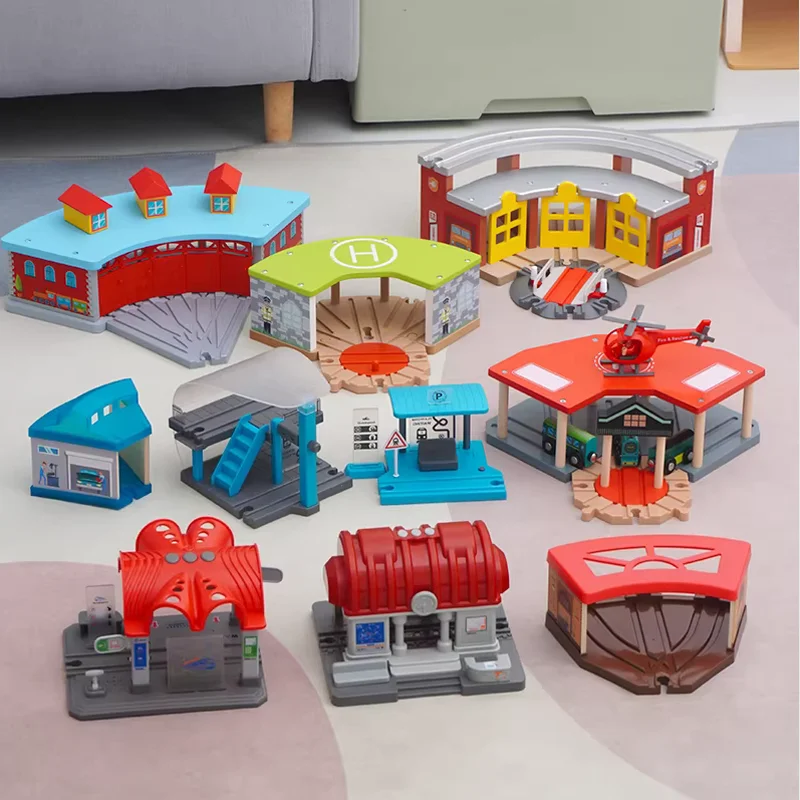 Wooden Train Track …