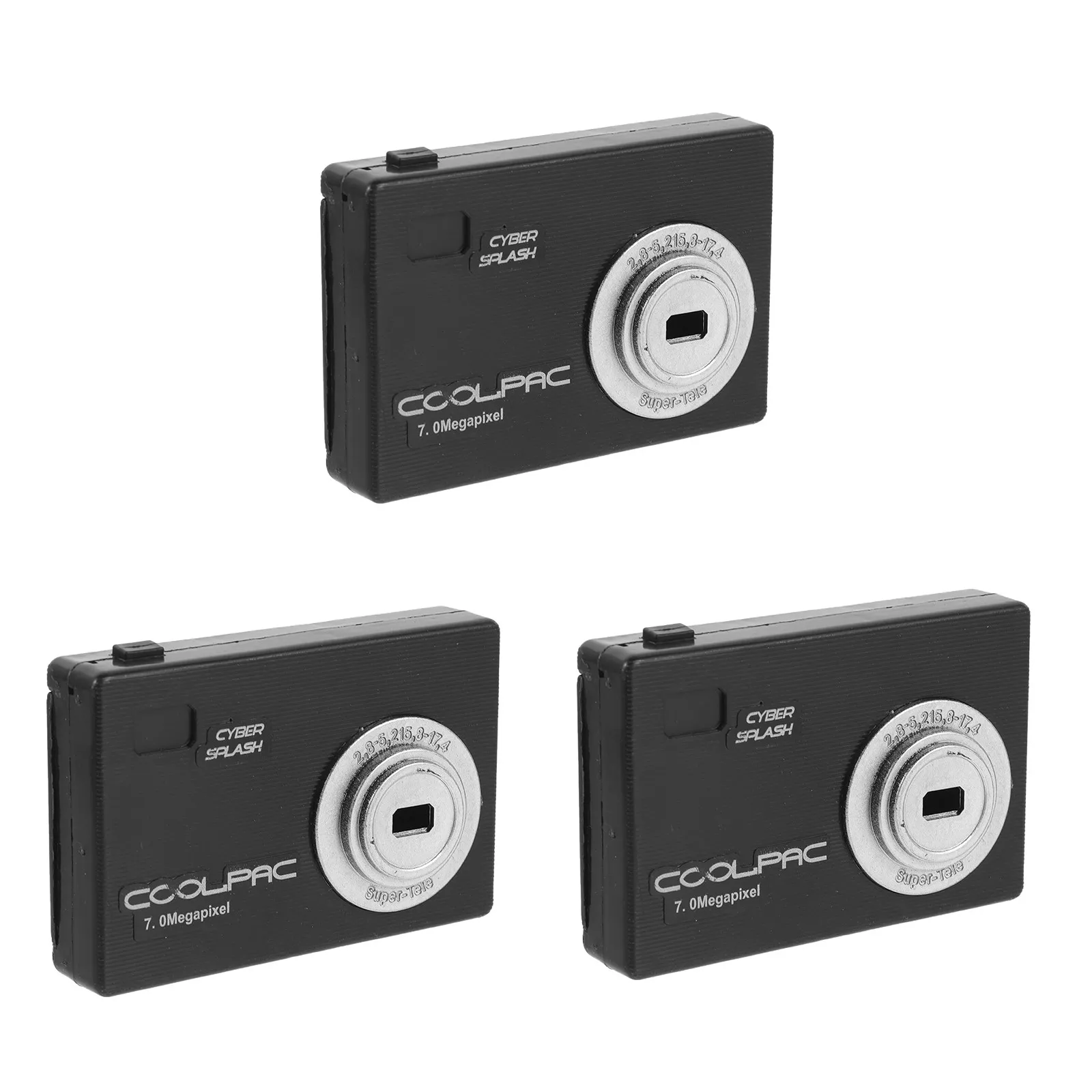 

3Pcs Trick Prank Water Spray Camera Simulation for Party Birthday Halloween April Fools Day Gift for Kids