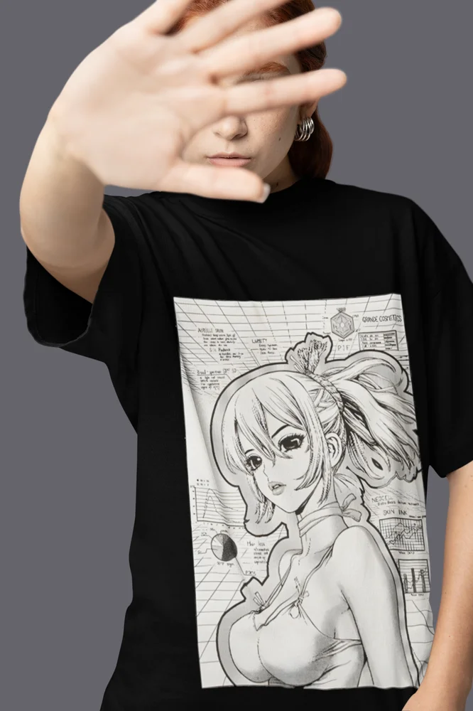 Dr Stone Kohaku Tshirt Senku Ishigami Shirt Anime Manga T-Shirt Taiju Oki Ryusui