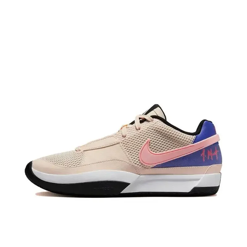 

Nike Ja 1 Morant 1 Generation Men's Running Shoes, Durable, Anti-torque, Cushioned, Breathable Basketball Shoes, Brown Pink
