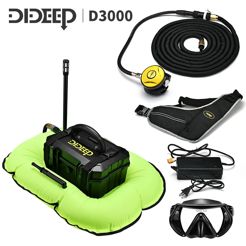 Underwater Ventilator Electric Diving Rebreather Underwater Equipment Kits for Deep Diving Fishing Hunting