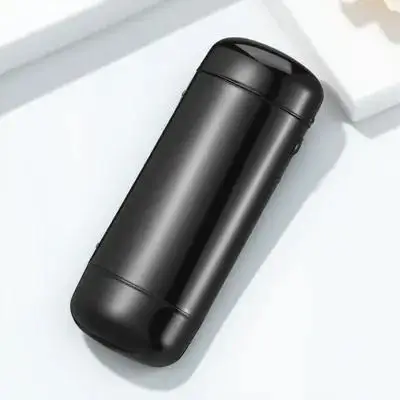 

Hard Eyeglass Case Slim Metal Glasses Case with Button Closure Protection Against Crush and Scratches Travel Friendly for Men