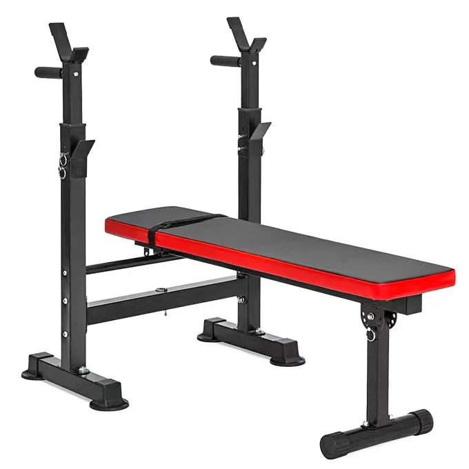 

Home Gym Weightlifting Dumbbell Multi-function Folding Bench Press Weight Bed Barbell Squat Rack