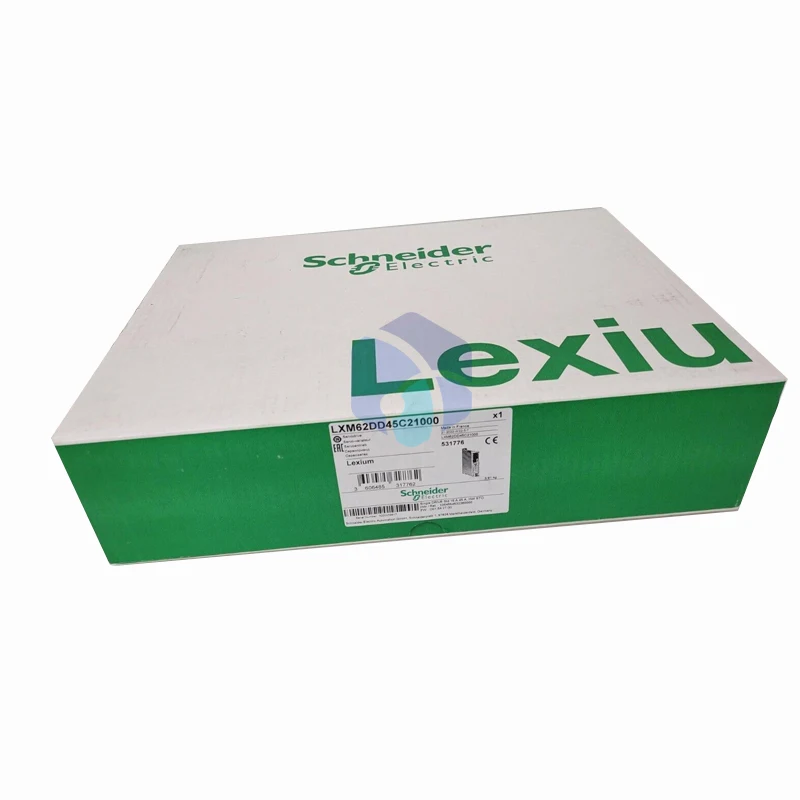 

LXM62DD45C21000 Lexium 62 Single Drive - 45 A - accessory kit included Brand new schneider