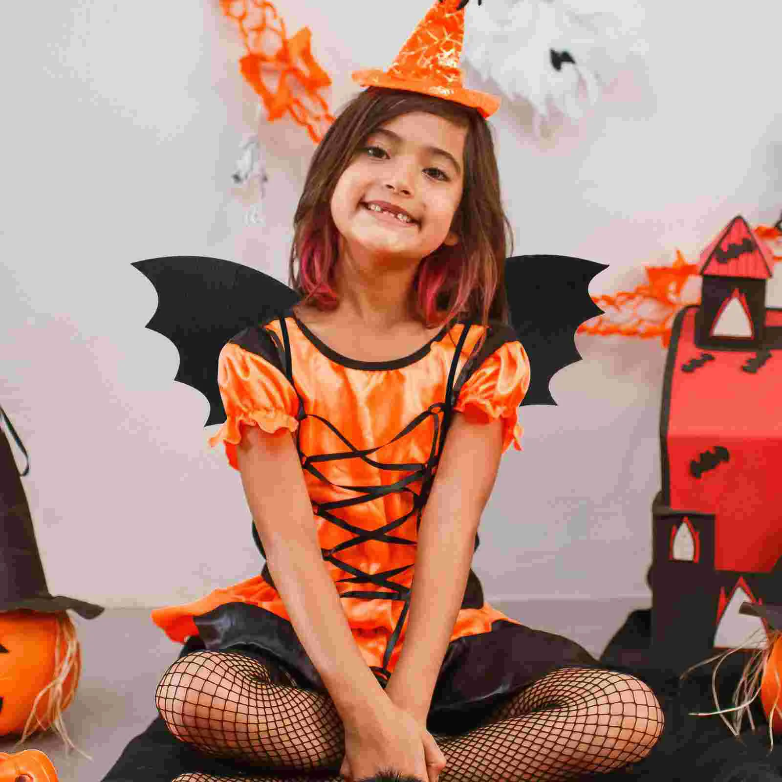 Bat Wings Halloween Costumes Dress Up Cosplay Prop Simulated Performance Eva Accessory Toddler