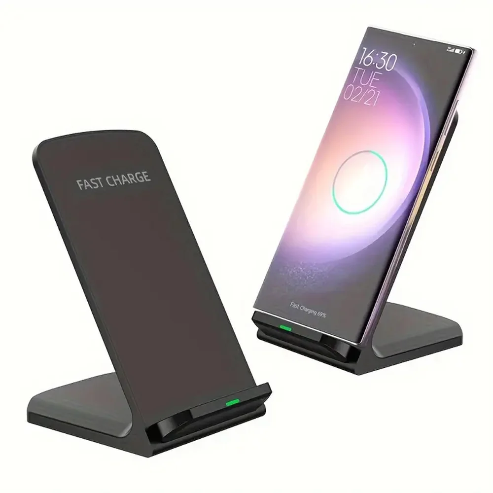 30W Fast Wireless Charger Stand Pad for iPhone 17-11/XR, Sam