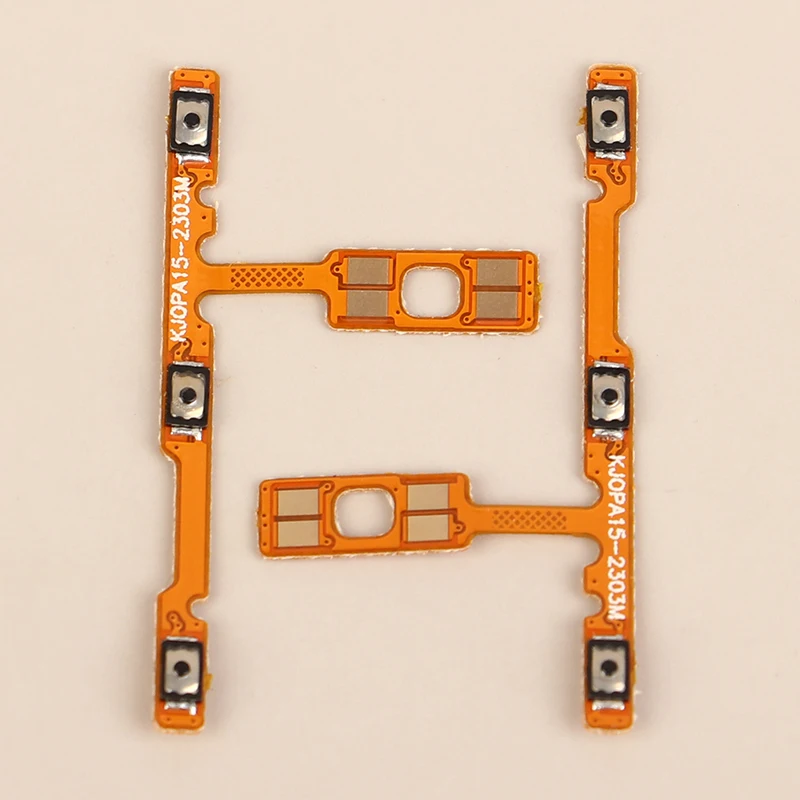 1Pcs Power ON OFF Control Key Mute Switch Volume Button Flex Cable For OPPO A15 Replace Accessories