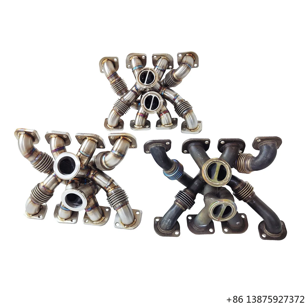 

For M850i G14 G15 Stainless Steel Exhaust Manifold Double Channel Four-in-one Design Ecnal Product