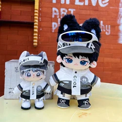 Fashion Cool Handsome Street Cute Dog Jackets Dress Up Costume Set Cosplay 10/15/20cm No Attribute Change Clothes Outfit Gift