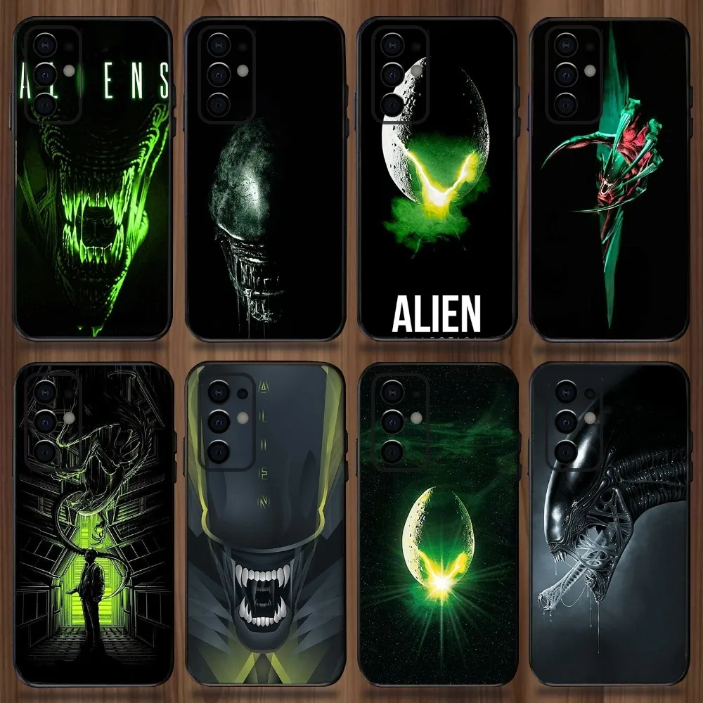 Movie Alien Xenomorph Phone Case For Samsung Galaxy A13,A21s,A22,A31,A32,A52,A53,A71,A80,A91 Soft Black Cover