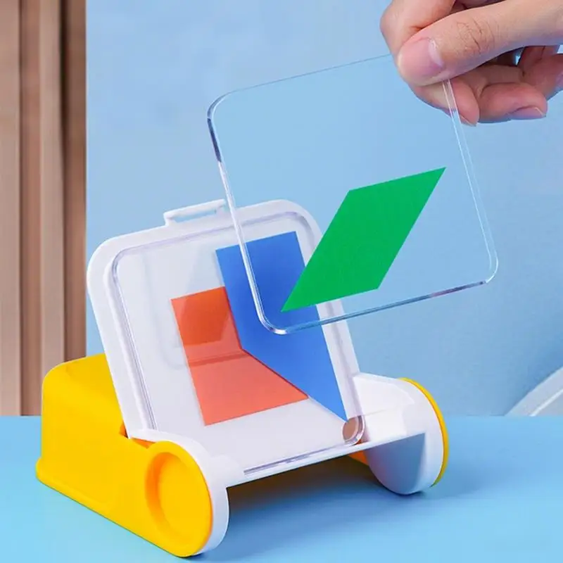 Geometria jigsaw jogos geometria jogo de tabuleiro padrão blocos forma colorida padrão quebra-cabeça brinquedos para escolas viajando creche