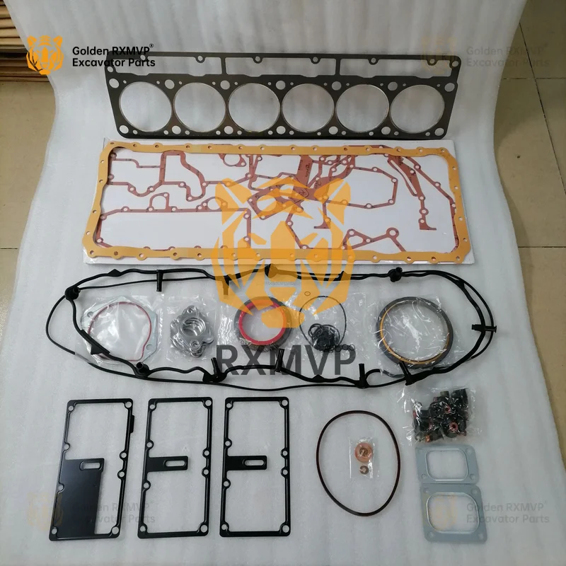 For XMVP Caterpillar Overhaul Gasket Kit Cat3126 3126b Full Cat C7 With Cylinder Head 133-4995 205-1293 Excavator