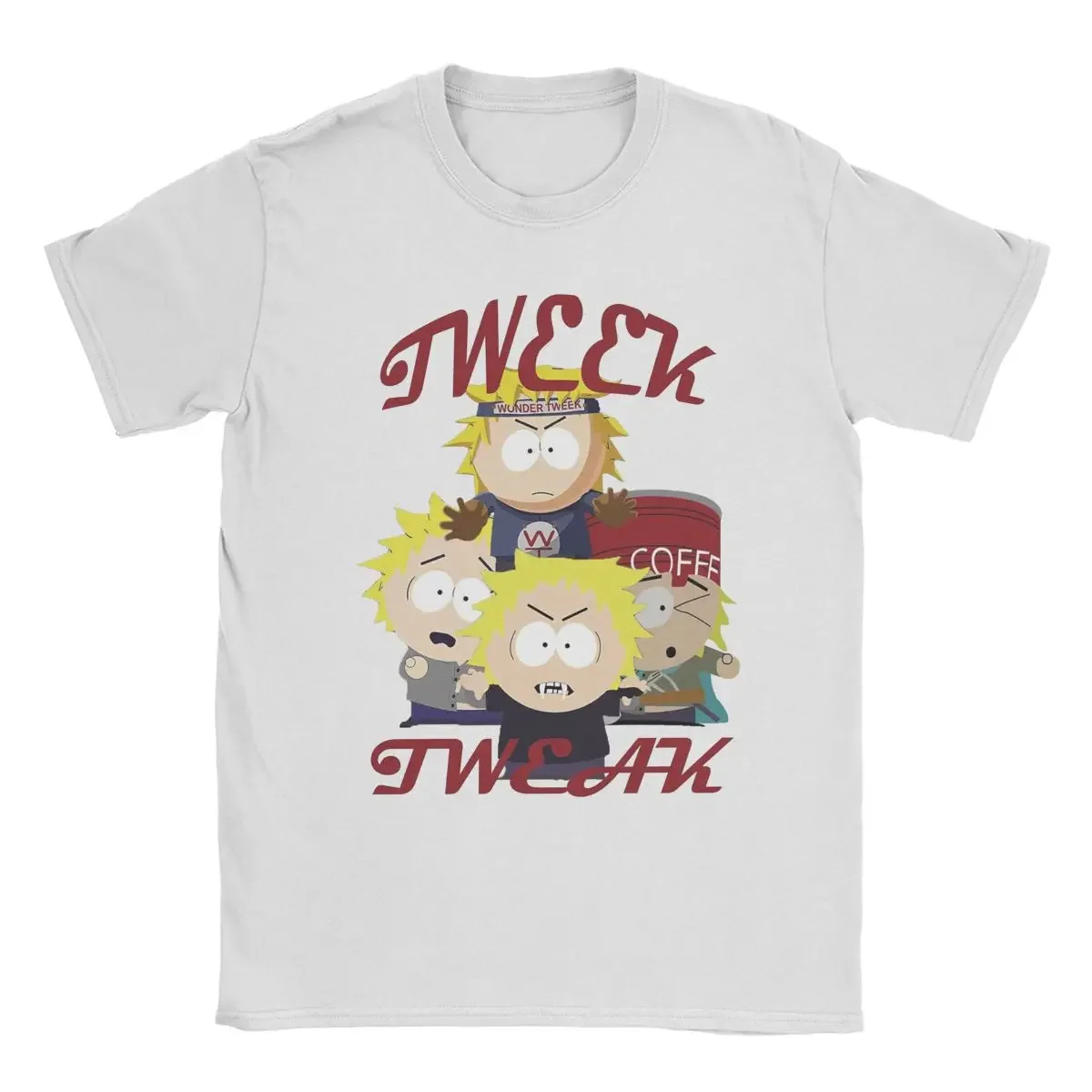 Tweek Tweak Southparks T-Shirt Men Casual Cotton Tees Crewneck Short Sleeve T Shirts Plus Size Clothing