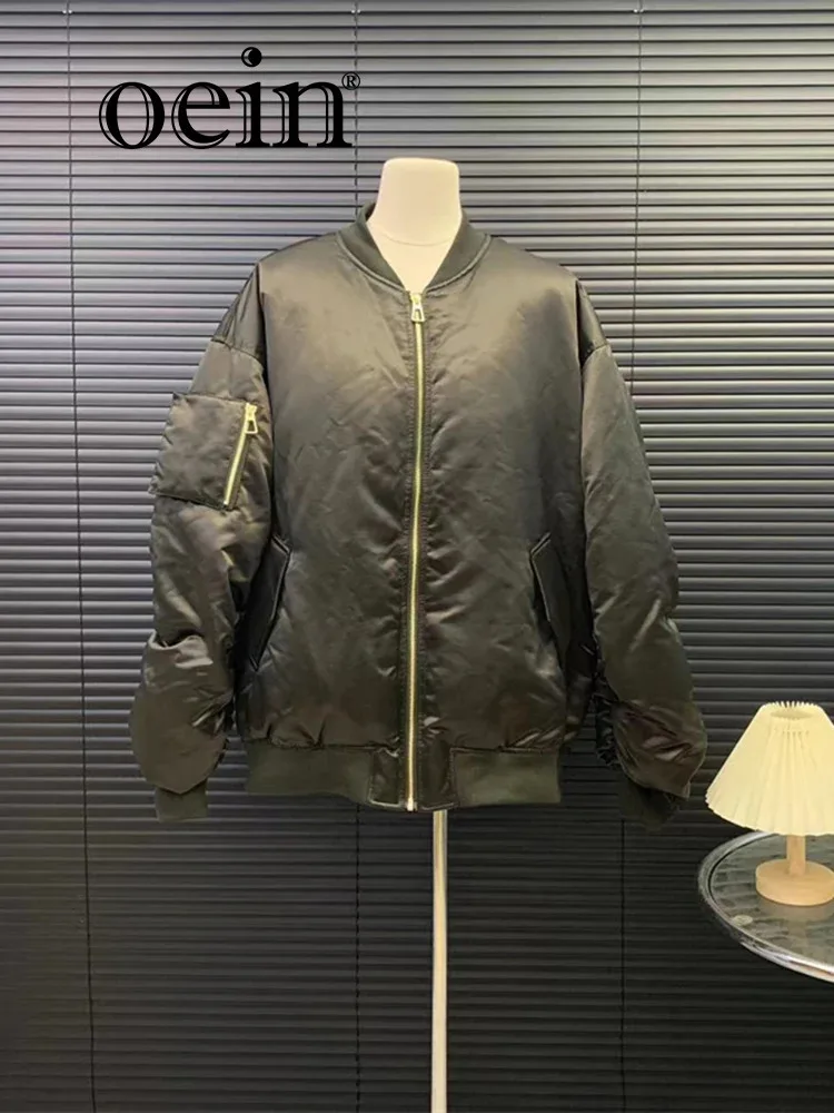 

[oein] Ouyang Down Jacket, Baseball Jacket, Women's Winter 2023 New Loose American Thick Warm Jacket