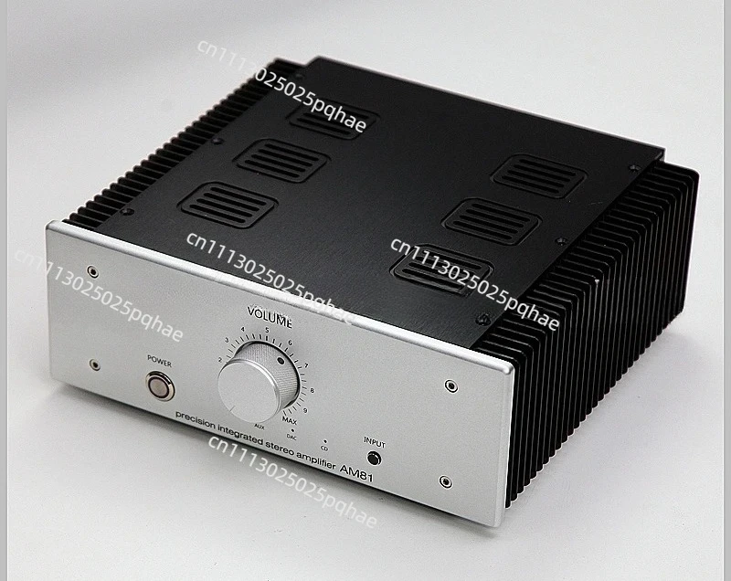 AM81 High Temperature HiFi Amplifier Gold Sealed Tube High Power Class A Bluetooth Fiber Coaxial USB Decoding