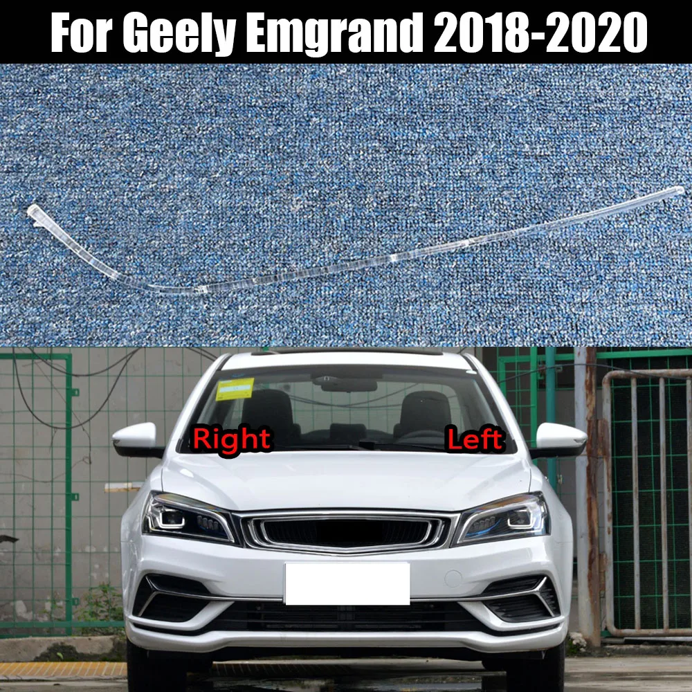 

For Geely Emgrand 2018 2019 2020 High Car Accessories DRL Headlight Light Guide Plate Daytime Running Lights Tube Lamp Bar Strip