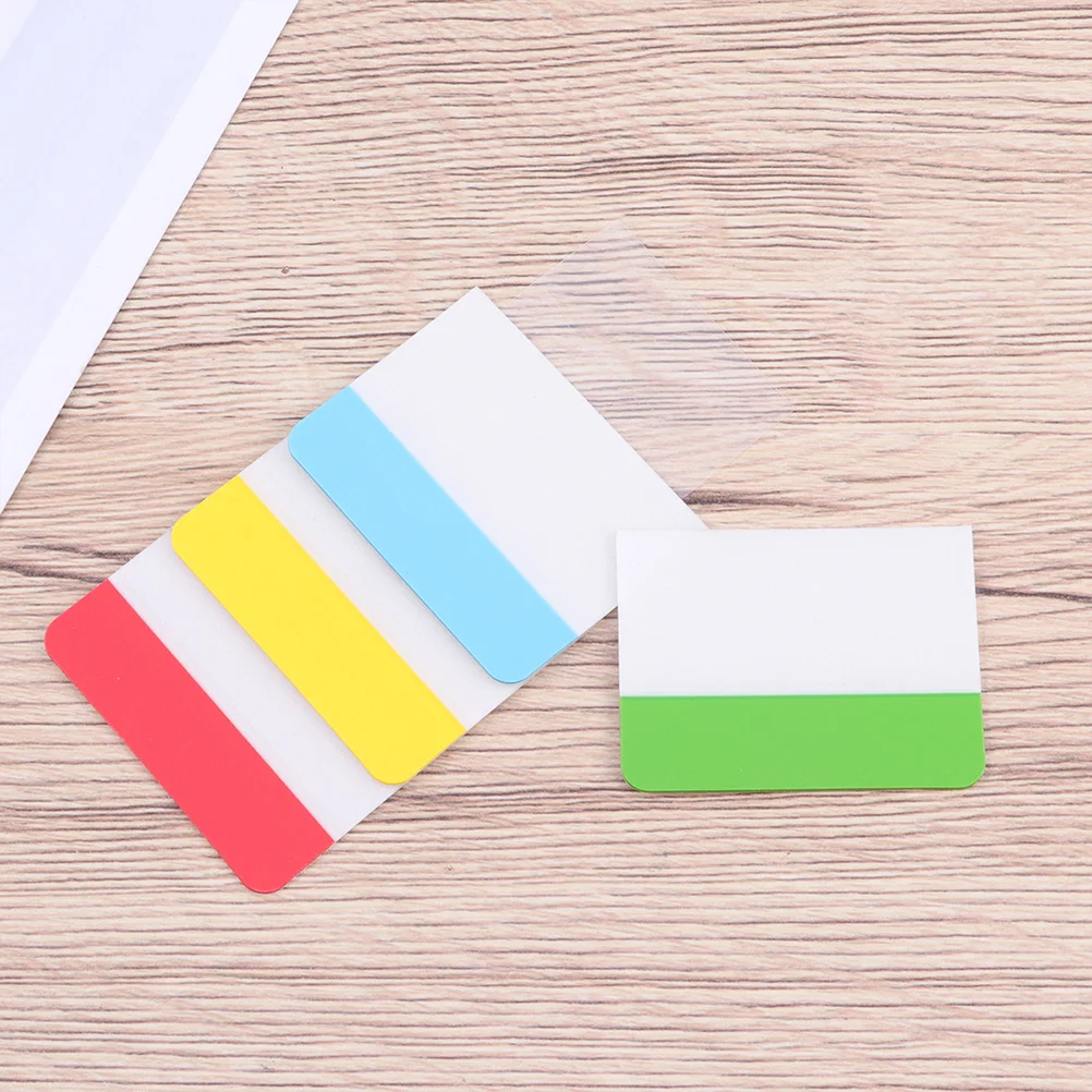 

2Set Classified Index Stickers Multi-Use Re-Stickable Bookmarks for Fast Page Finding Compact Memo Stickers for Students
