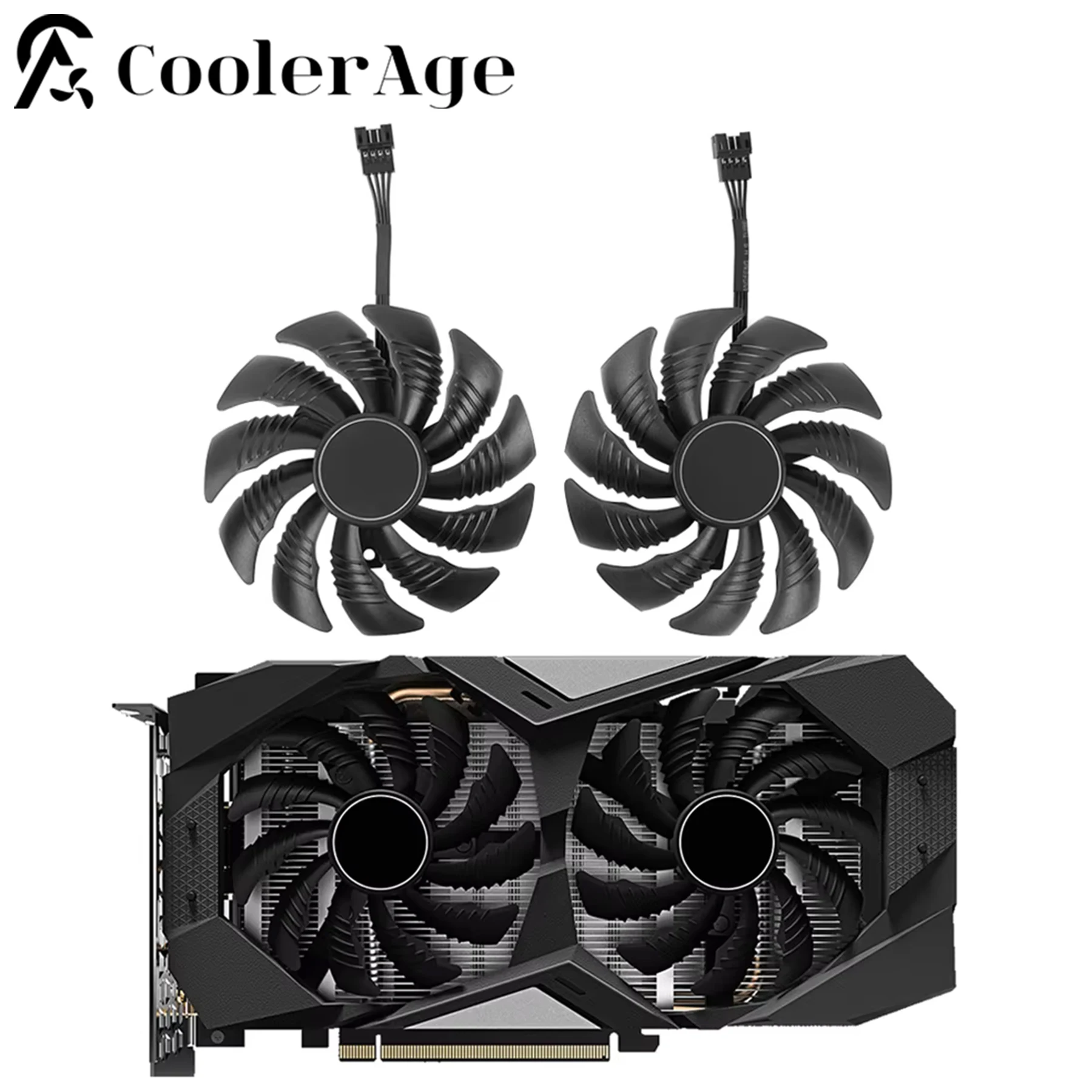 88MM T 129215 SU ventilateur de refroidissement de carte graphique pour Gigabyte RTX 2060 2070 1650 1660 Ti SUPER WINDFORCE OC 6G refroidisseur de ventilateur de carte vidéo